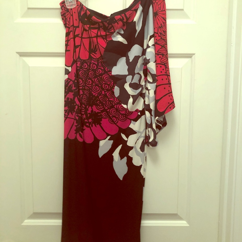 Bisou Bisou one sleeve dress 12